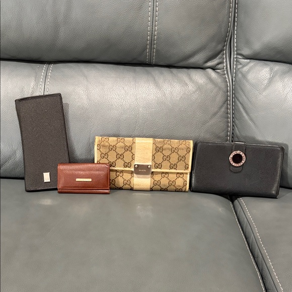 Gucci, Dunhill, Nina Ricci, Bvlgari Handbags - CLEARANCE Luxury Wallet Bundle!!!
